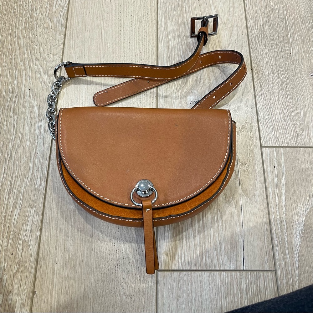 Leather belt bag